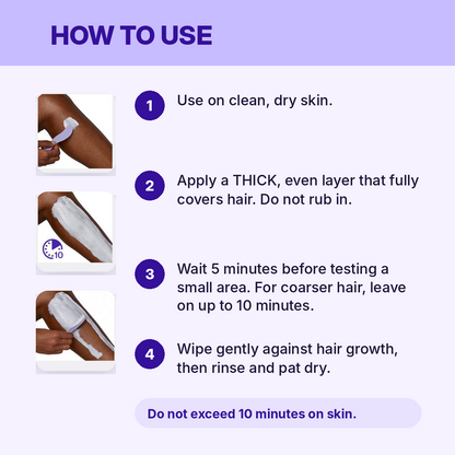 Wildwu™ 200ml Body Hair Removal Cream, Designed for Sensitive Skin, Unisex Gentle Formula, Smooth Results Last Up to 7 days, Body hair remover for women