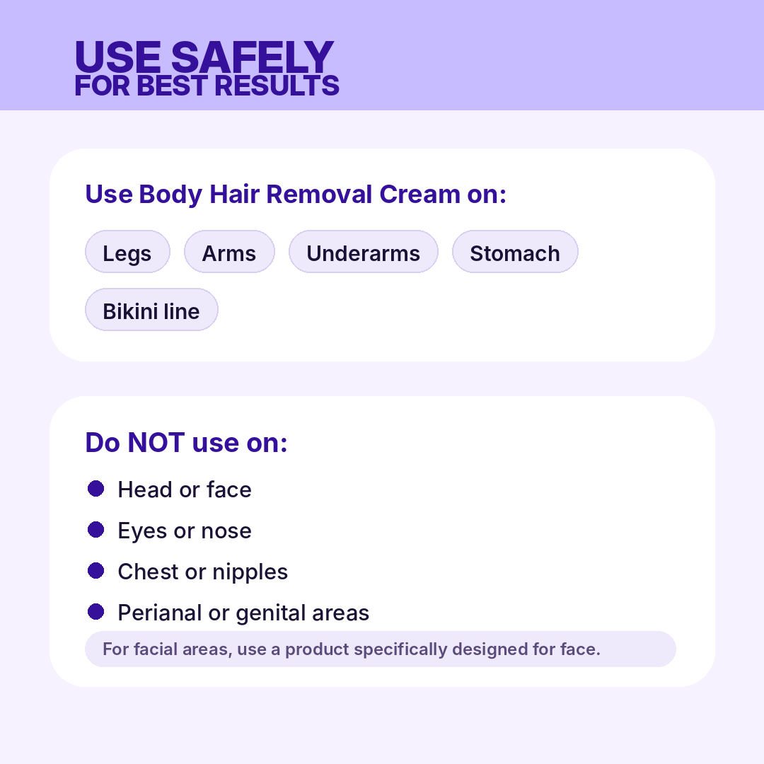 Wildwu™ 200ml Body Hair Removal Cream, Designed for Sensitive Skin, Unisex Gentle Formula, Smooth Results Last Up to 7 days, Body hair remover for women
