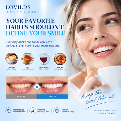 LOVILDS Teeth Whitening Pen – Precision Brush for Daily Smile Care