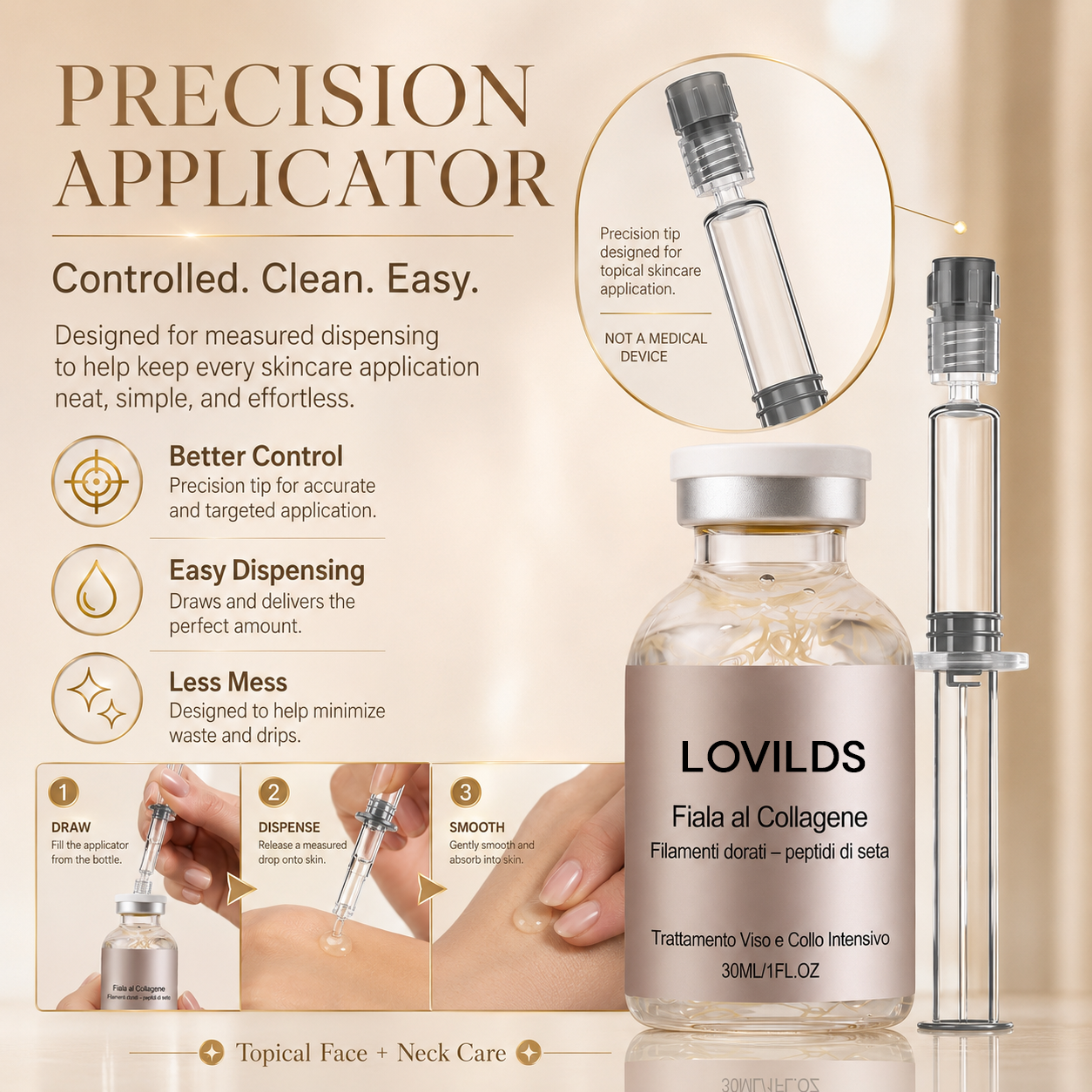 LOVILDS Golden Silk Collagen Ampoule