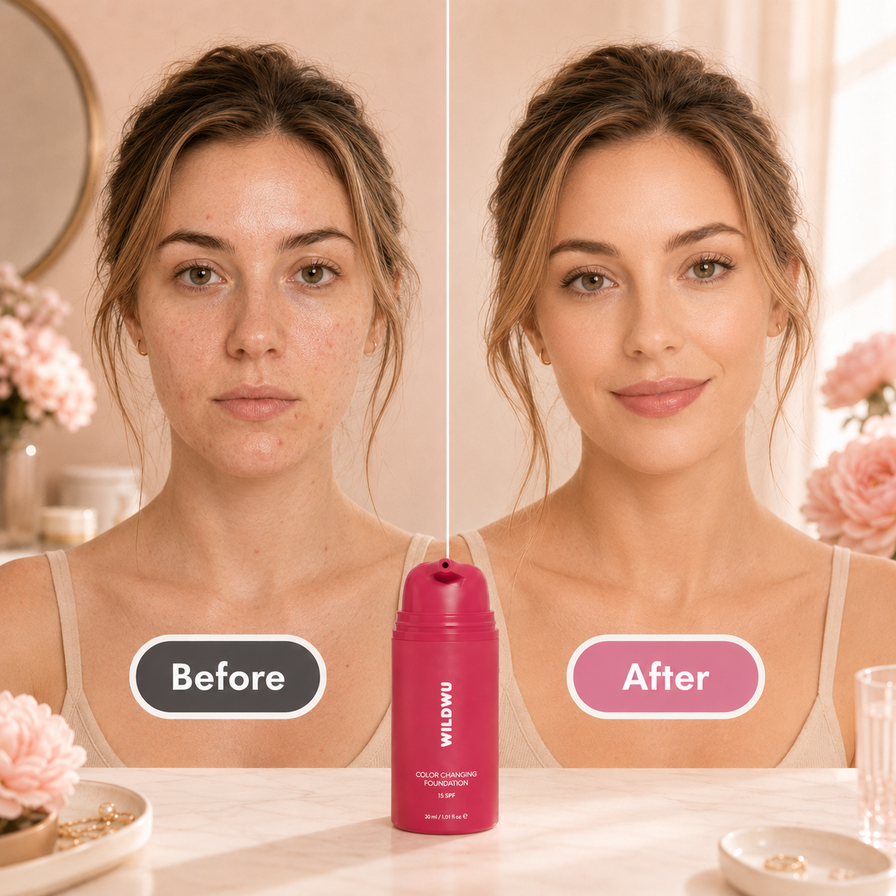 Wildwu™ Adaptive Glow Foundation – A Monthly Ritual for Fresh-Looking Skin