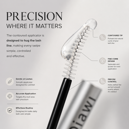 Qiawi Essential Lash Serum — Lightweight Lash Care for Fuller-Looking, Healthier-Looking Lashes