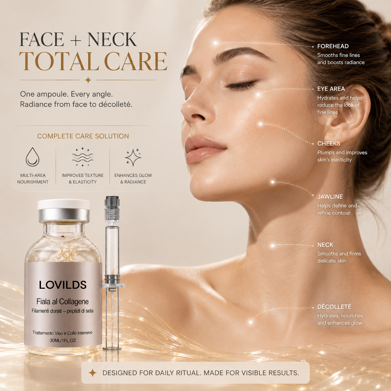 LOVILDS Golden Silk Collagen Ampoule