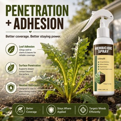 Clincili Weed Killer Spray – Deep Root Weed Control for a Cleaner, Tidy Yard