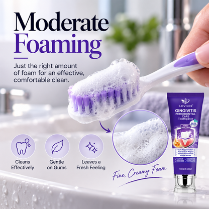 LOVILDS Gumline Care Toothpaste – Gentle Clean & Fresh Breath