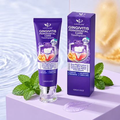 LOVILDS Gumline Care Toothpaste – Gentle Clean & Fresh Breath
