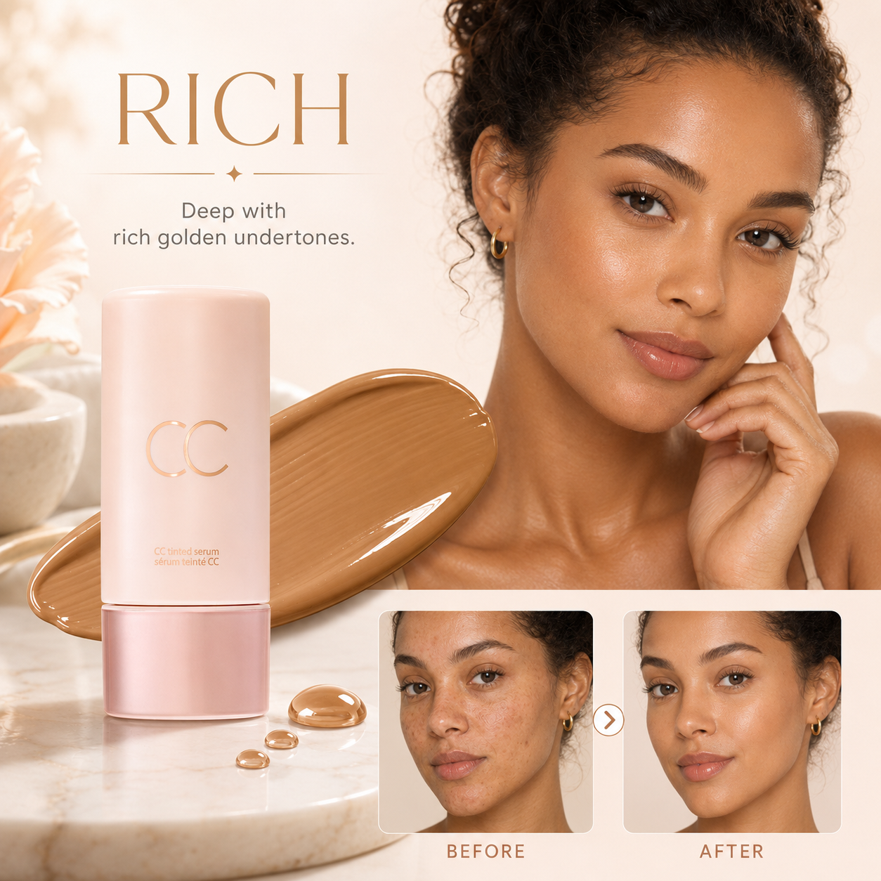 Wildwu CC color-correcting tinted serum
