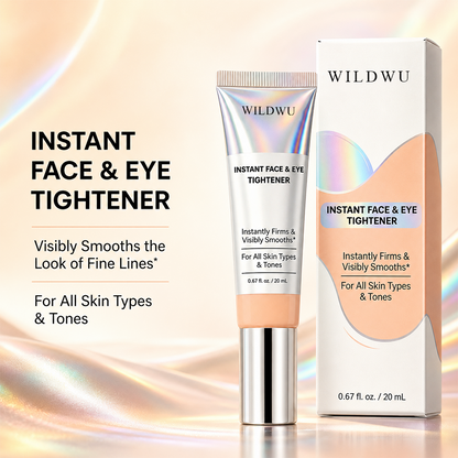 Wildwu Instant Face Tightener – Visible Smoothing in 60 Seconds, Progressive Results in 18 Days