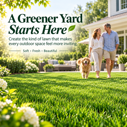Quick Grow Grass Seed – Repair Bare Spots & Build a Thick Green Lawn