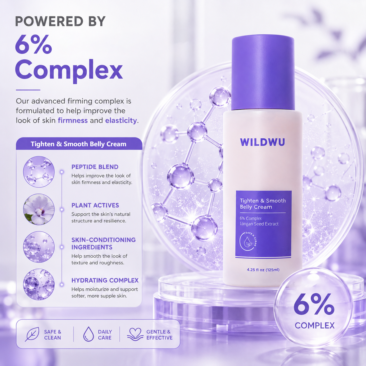 Wildwu Tighten & Smooth Belly Firming Cream