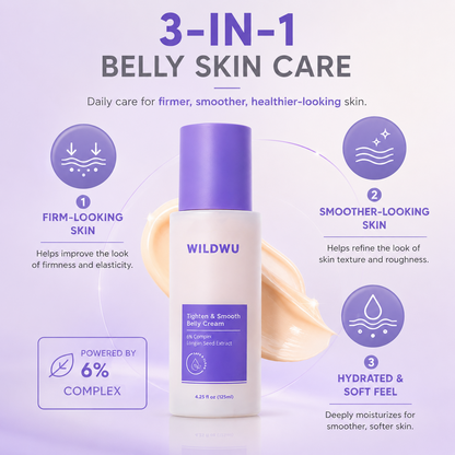 Wildwu Tighten & Smooth Belly Firming Cream
