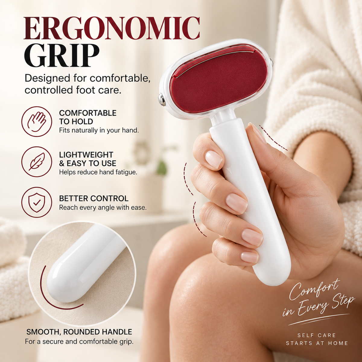 2-in-1 Dual-Sided Foot Callus Remover – Smooth Feet Made Easy