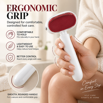 2-in-1 Dual-Sided Foot Callus Remover – Smooth Feet Made Easy