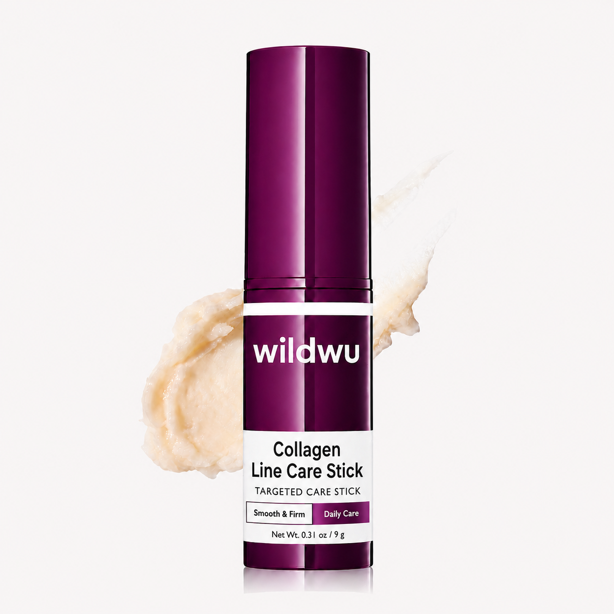 Wildwu™ Collagen Eye Balm Stick, Hydrating Under Eye Moisture Balm for Dry Fine Lines, Portable Eye Care Stick 9g