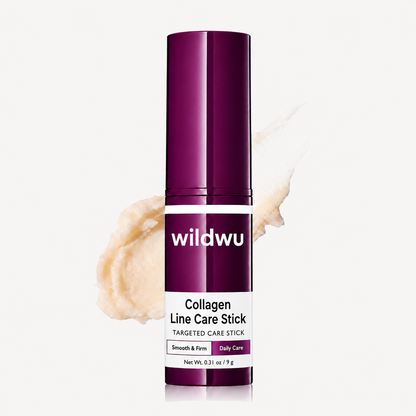 Wildwu™ Collagen Eye Balm Stick, Hydrating Under Eye Moisture Balm for Dry Fine Lines, Portable Eye Care Stick 9g