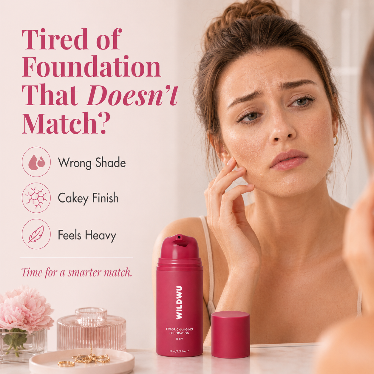 Wildwu™ Adaptive Glow Foundation – A Monthly Ritual for Fresh-Looking Skin