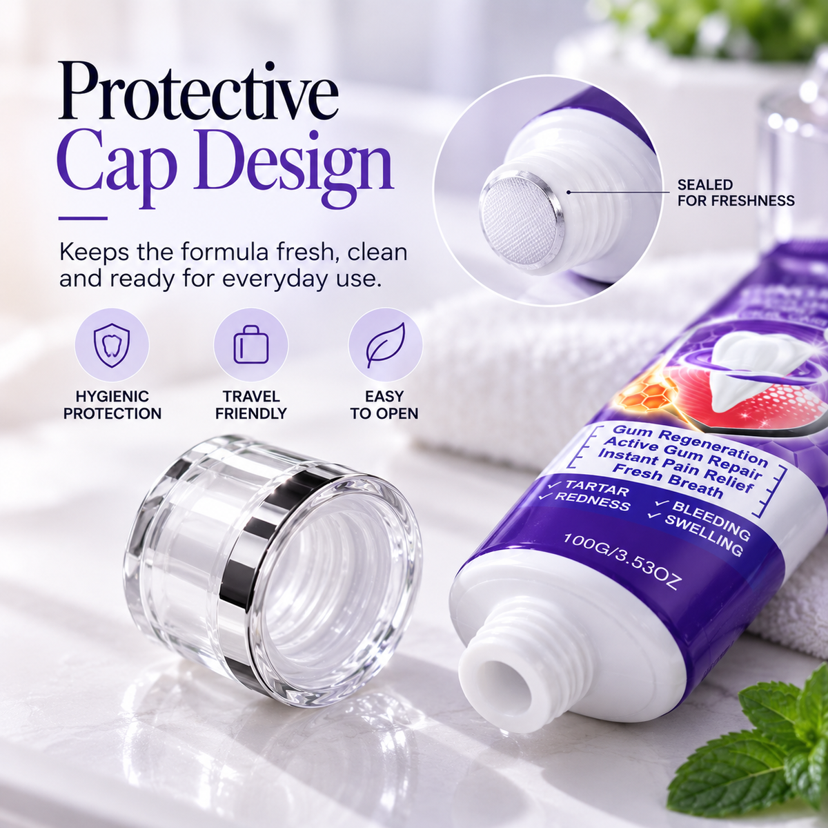 LOVILDS Gumline Care Toothpaste – Gentle Clean & Fresh Breath