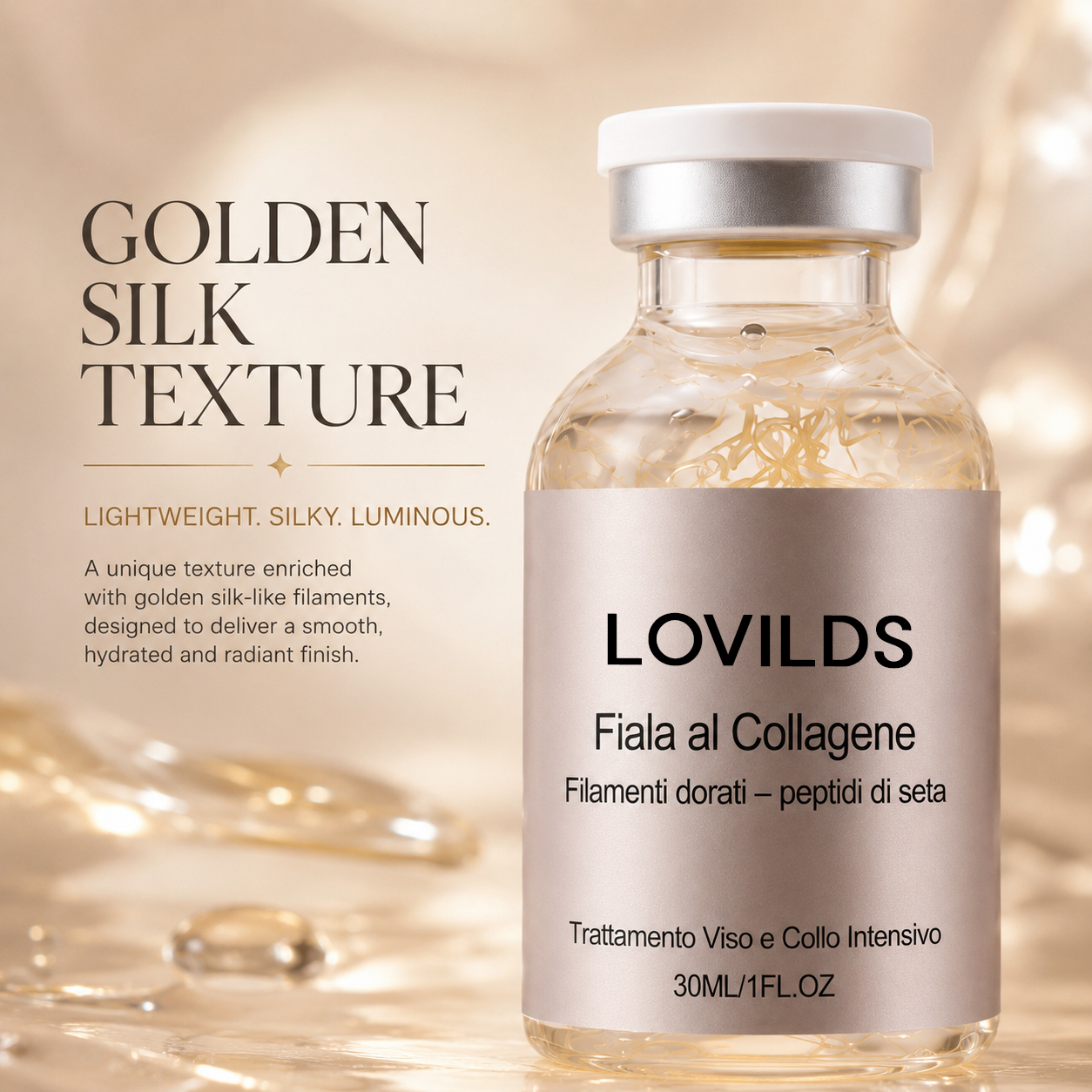 LOVILDS Golden Silk Collagen Ampoule