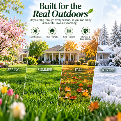 Quick Grow Grass Seed – Repair Bare Spots & Build a Thick Green Lawn