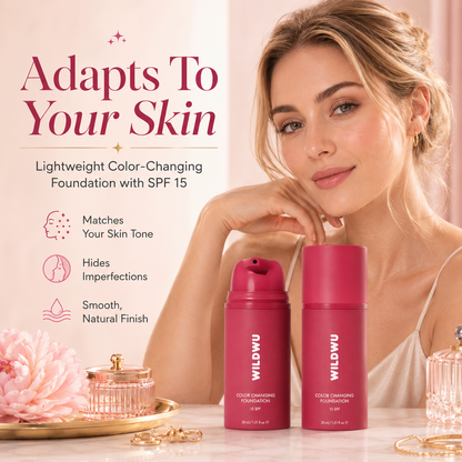 Wildwu™ Adaptive Glow Foundation – A Monthly Ritual for Fresh-Looking Skin