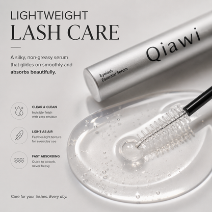 Qiawi Essential Lash Serum — Lightweight Lash Care for Fuller-Looking, Healthier-Looking Lashes